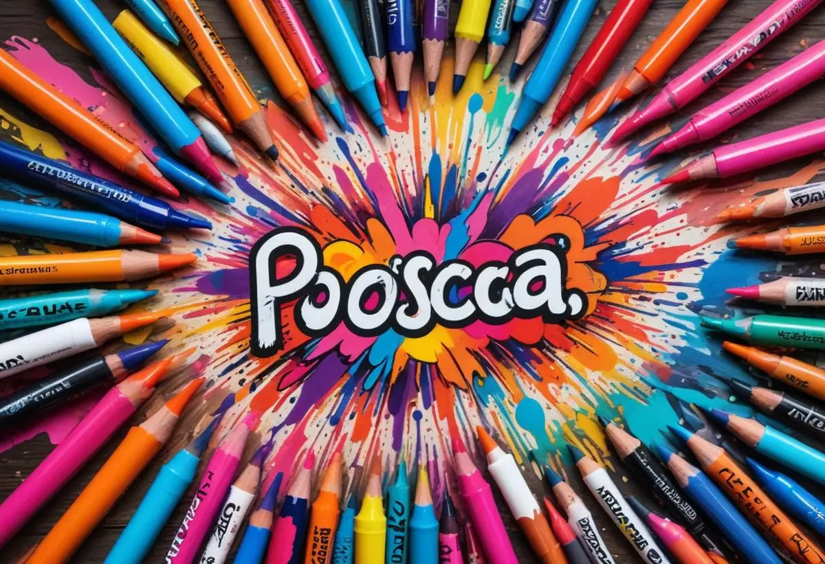 Posca pennor illustration